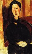 Amedeo Modigliani Portrait of Anna ( Hanka ) Zborowska oil on canvas